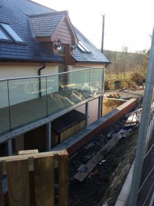 Glass walkway & balcony