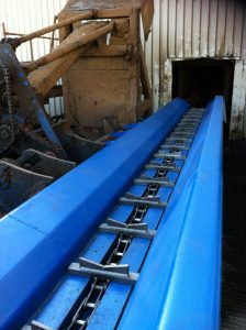 Log haul infeed conveyor - manufactured and installed