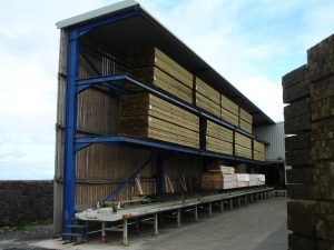 Timber drying rack to hold 50t