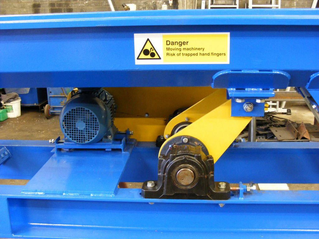 Vibro conveyor drive section