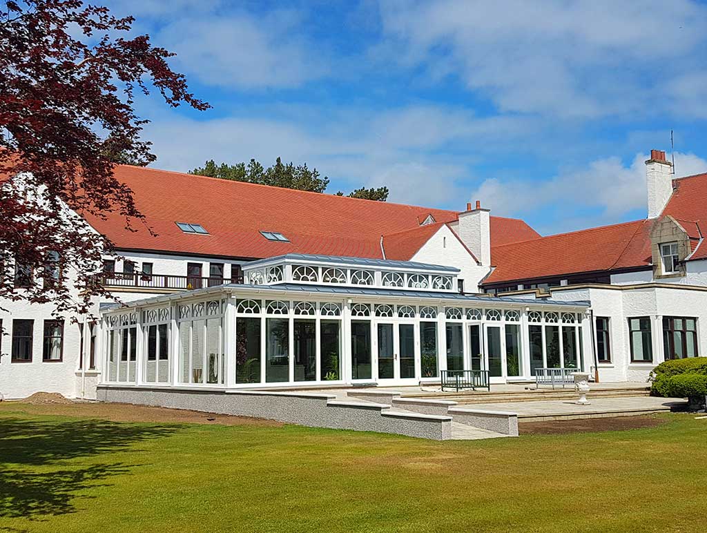 Lochgreen House Hotel Function Suite completed, exterior view